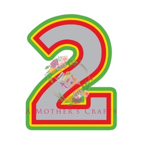 SVG Shaker Cake Topper Layered File