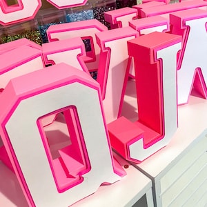 Letras 3D Alfabeto SOLO letras A-Z SVG y Studio
