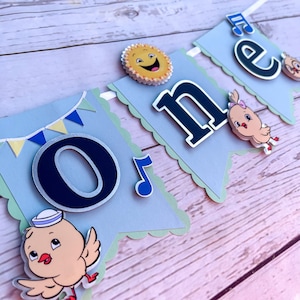 Canticos Themed Highchair Banner