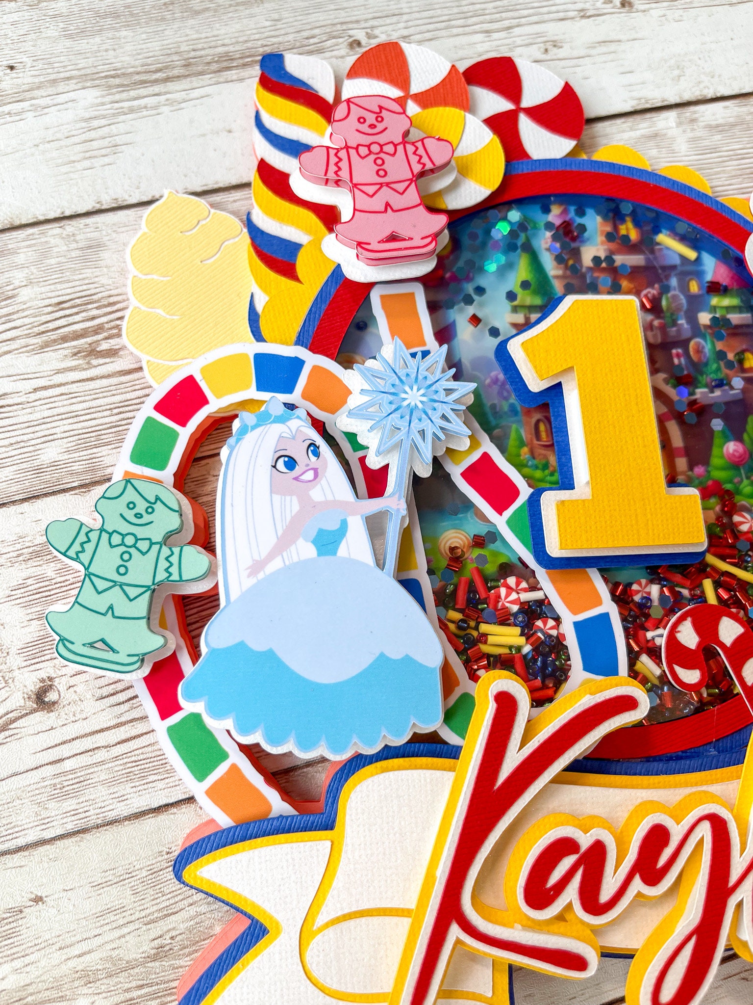 Candy land Cake Topper