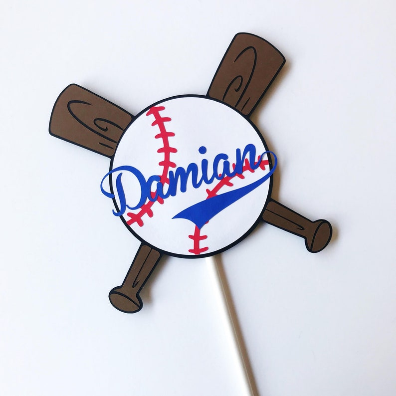 Baseball Cake Topper
