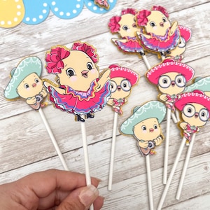 Canticos Fiesta Cupcake Toppers