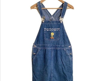 tweety bird overalls
