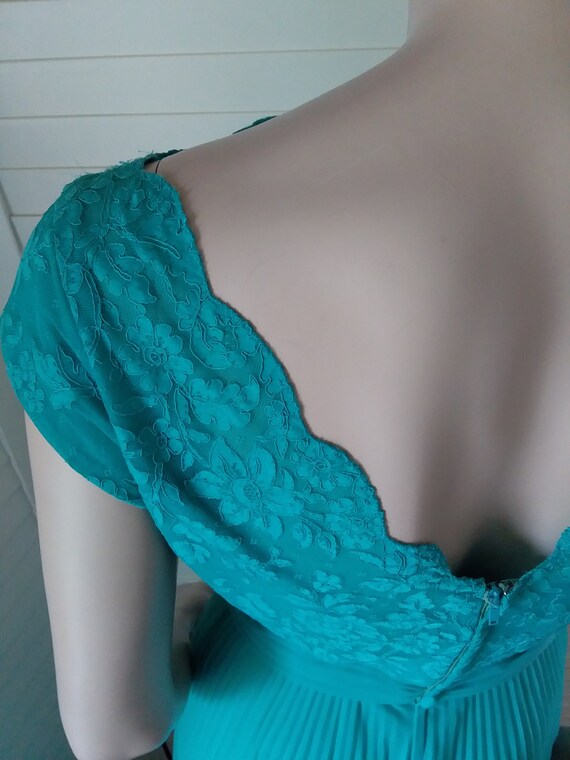 60s retro evening gown
