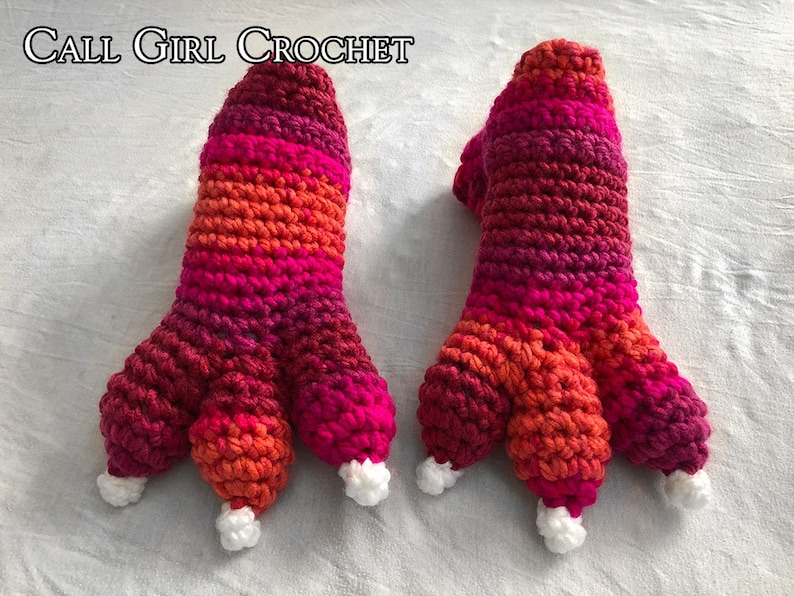 Crochet Pattern Child Dragon Slippers / Dinosaur Slippers / Monster Slippers, Makes US Toddler Size 5 to Big Kid 6, Dragon Slipper Socks image 6
