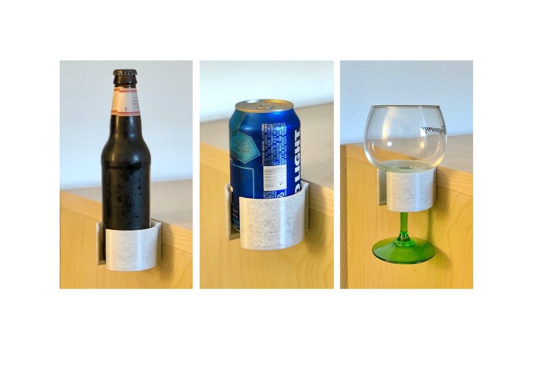 Marble Shower Beer Wine Holder Multi Adhesive Bottle Desk Holder Shower