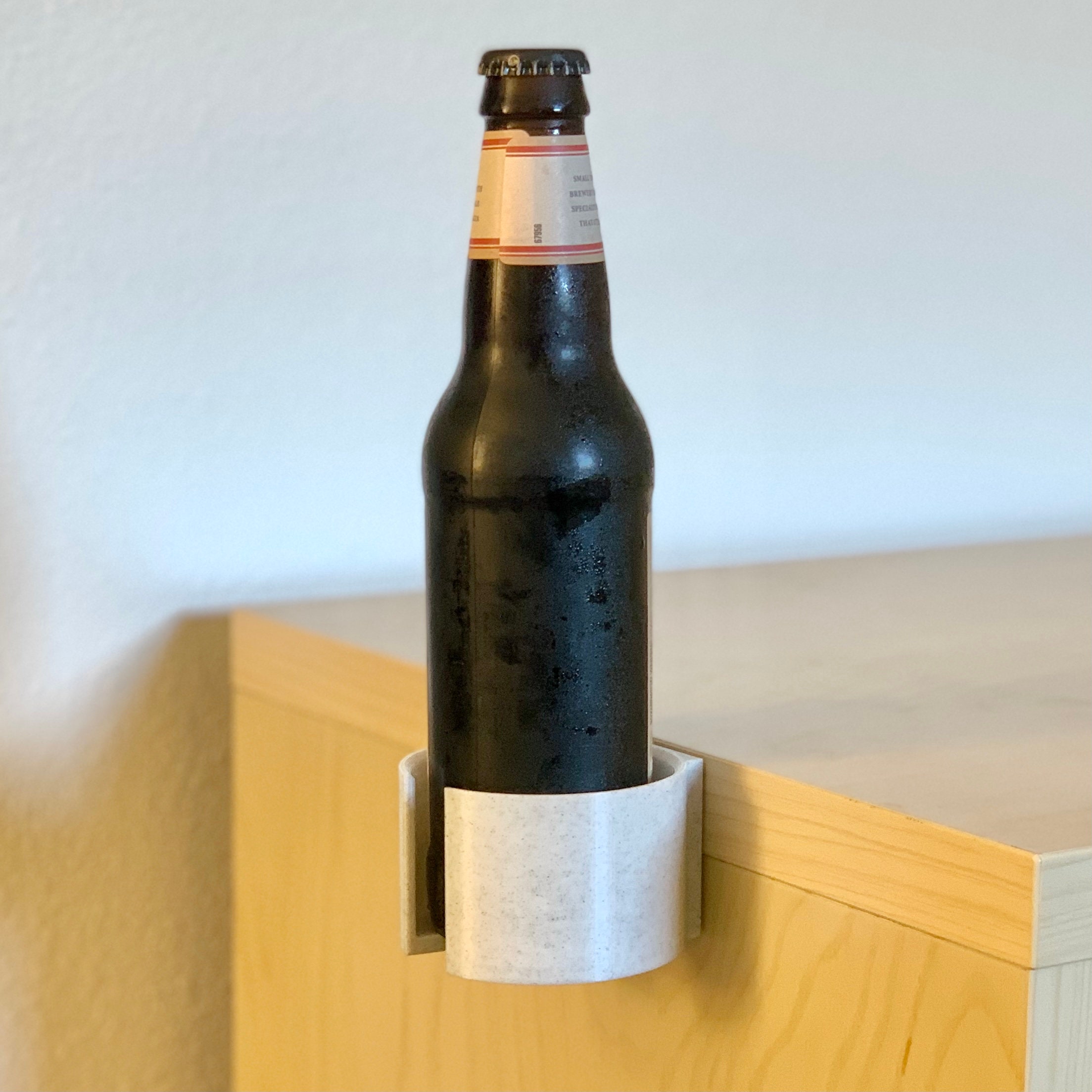 Marble Shower Beer Wine Holder Multi Adhesive Bottle Desk Holder Shower