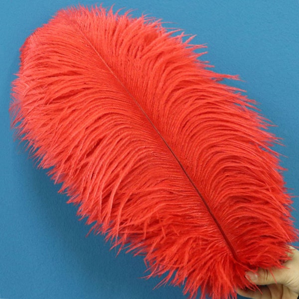 Discount item 50pcs ostrich feather for wedding table centerpiece,feather centerpiece,red ostrich feathers,wedding table decoration AAA