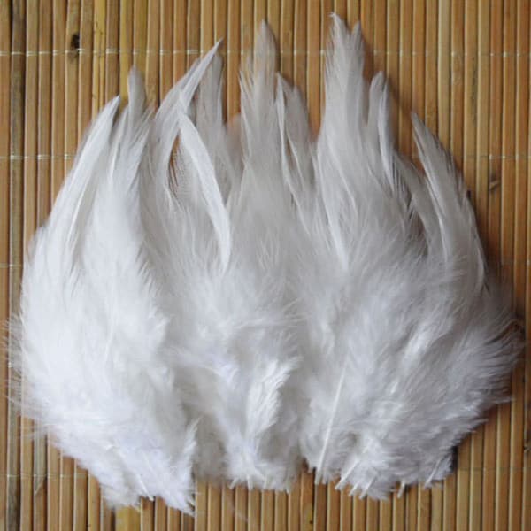 Hermoso natural 100-1000 PCS / una gran cantidad de hermosas plumas de faisán de cuello blanco 10-15 cm / 4-6 pulgadas