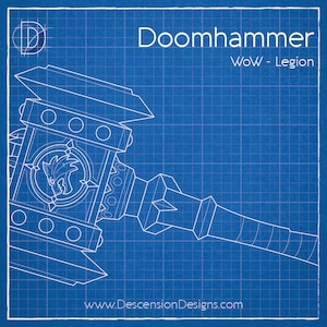 WoW Legion Doomhammer Artifact Pattern
