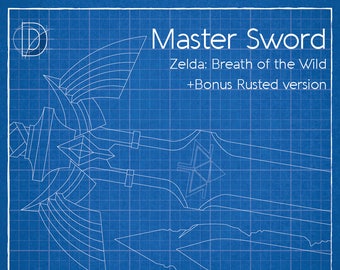 Master Sword Pattern w/ bonus Rusted Master Sword Pattern