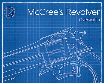 Overwatch McCree's Revolver (Peacekeeper) Pattern