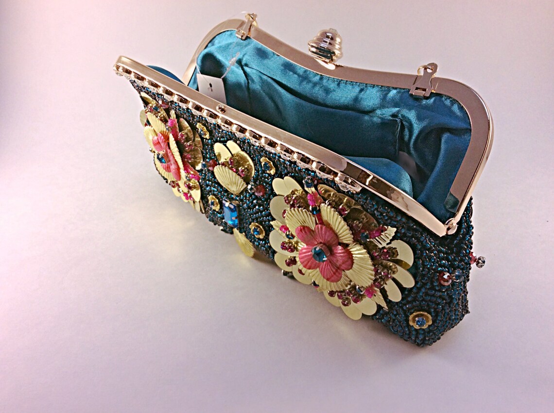 Delicate Sequins Beading Clutch Women's Handbags