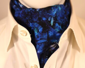 Dragonflies Ascot Cravat