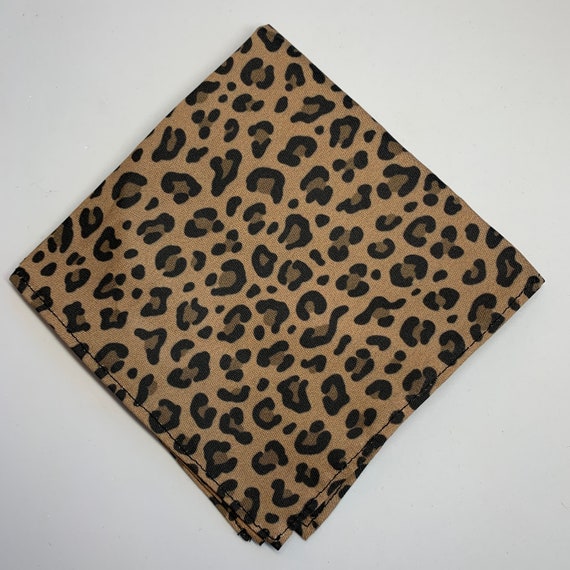 Leopard Pocket Square Leopard Pocket Square