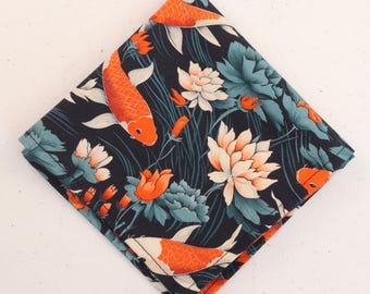 Koi Carp Pocket Square