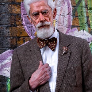 Muster Vintage Selbstbindende Fliege - Wembley W17 - 2 Farben