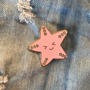 Pin de esmalte de estrellas de mar