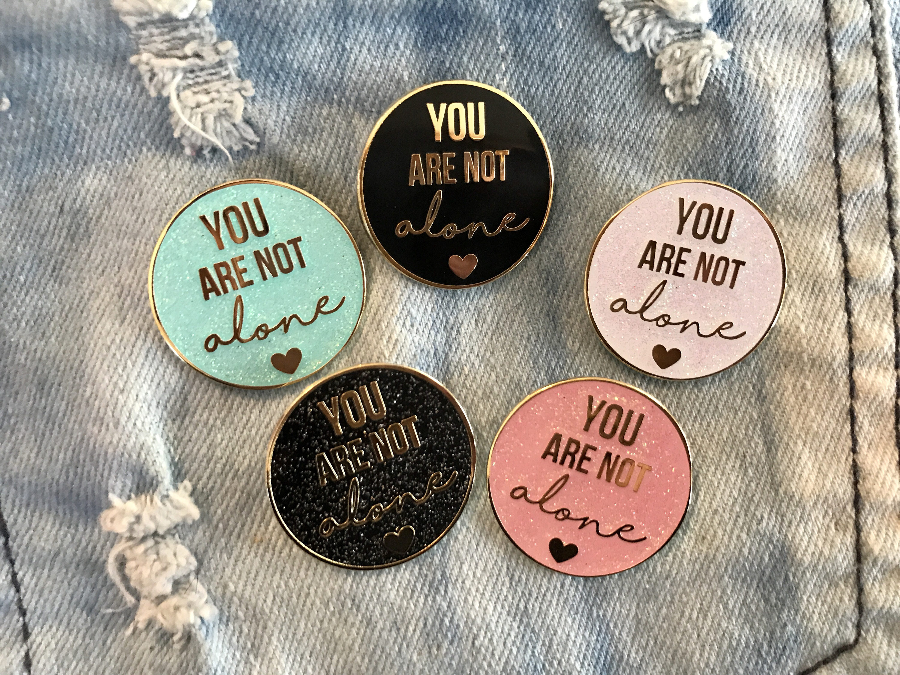 You Are Not Alone / Dear Evan Hansen Enamel Pin