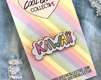 Kawaii Cloud Bubble Enamel Pin