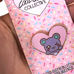 Glitter Bear Heart v. 2