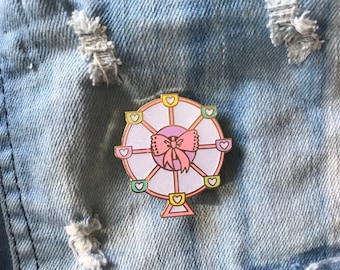 Ferris Wheel v. 2 Enamel Pin