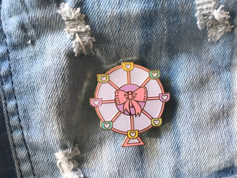 Ferris Wheel V. 2 Enamel Pin - Etsy