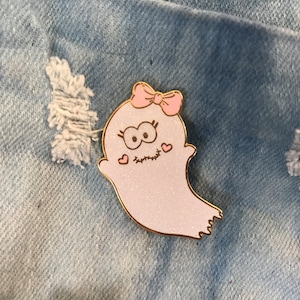 Kawaii Ghost Enamel Pin