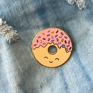 Donut Enamel Pin