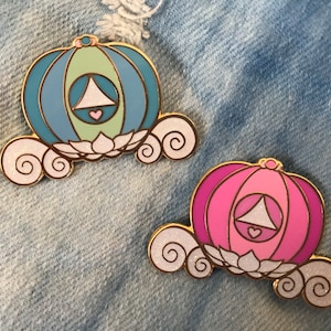 Magical Princess Carriage Enamel Pin