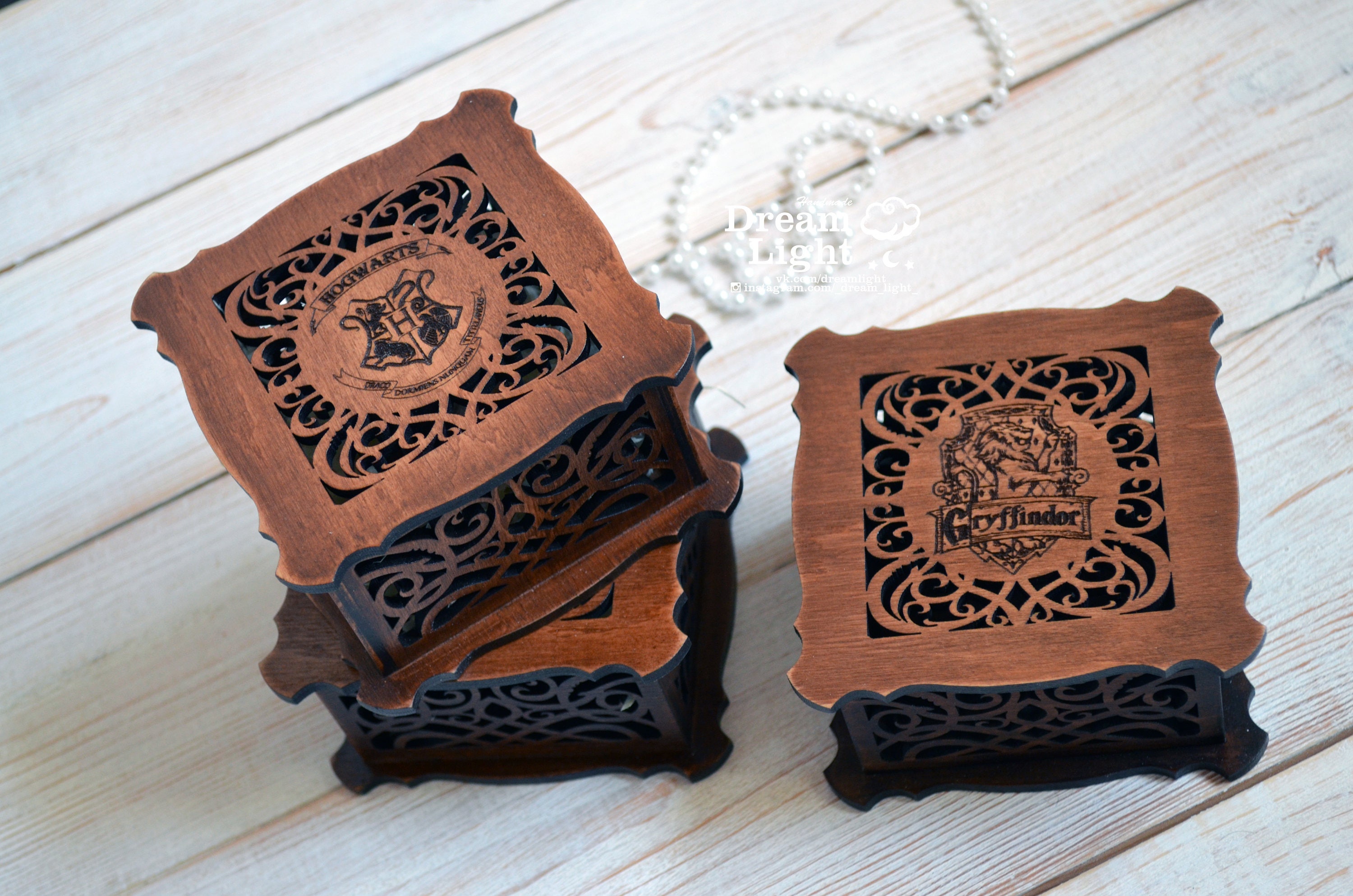 Harry Potter Bridesmaid gift Jewelry Box Wooden Box ...