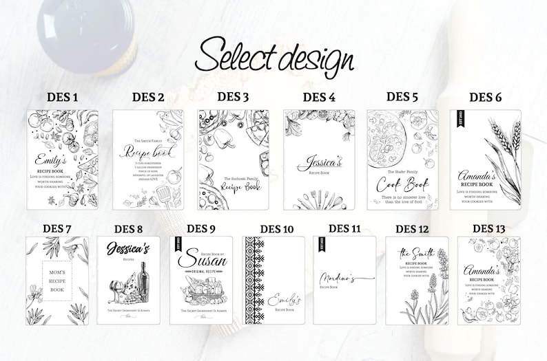 Please select a design. If you need an individual design or change , or add a quote, write in the comments to the order. We will make a layout and send it for approval.