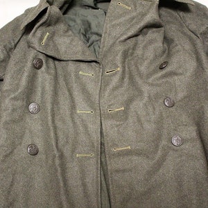 WW2 USMC Wool Winter Overcoat 2-S . UA893 - Etsy