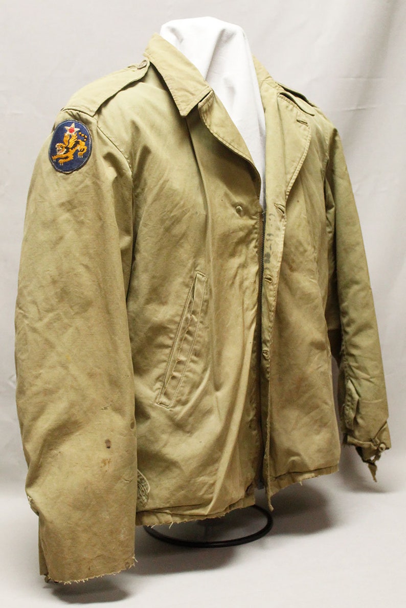 Ww2 Us Army M1941 Combat Field Jacket 14e Aaf Ua914 Etsy