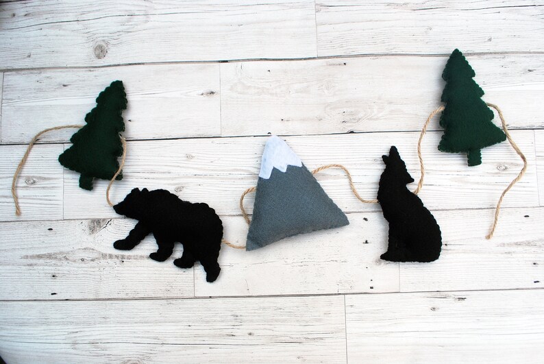 Wolf And Bear Nordic Nursery And Bedroom Decor