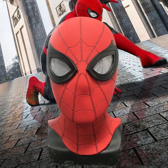Spider-Man Far From Home Mask 3D PUFFY PAINTED!