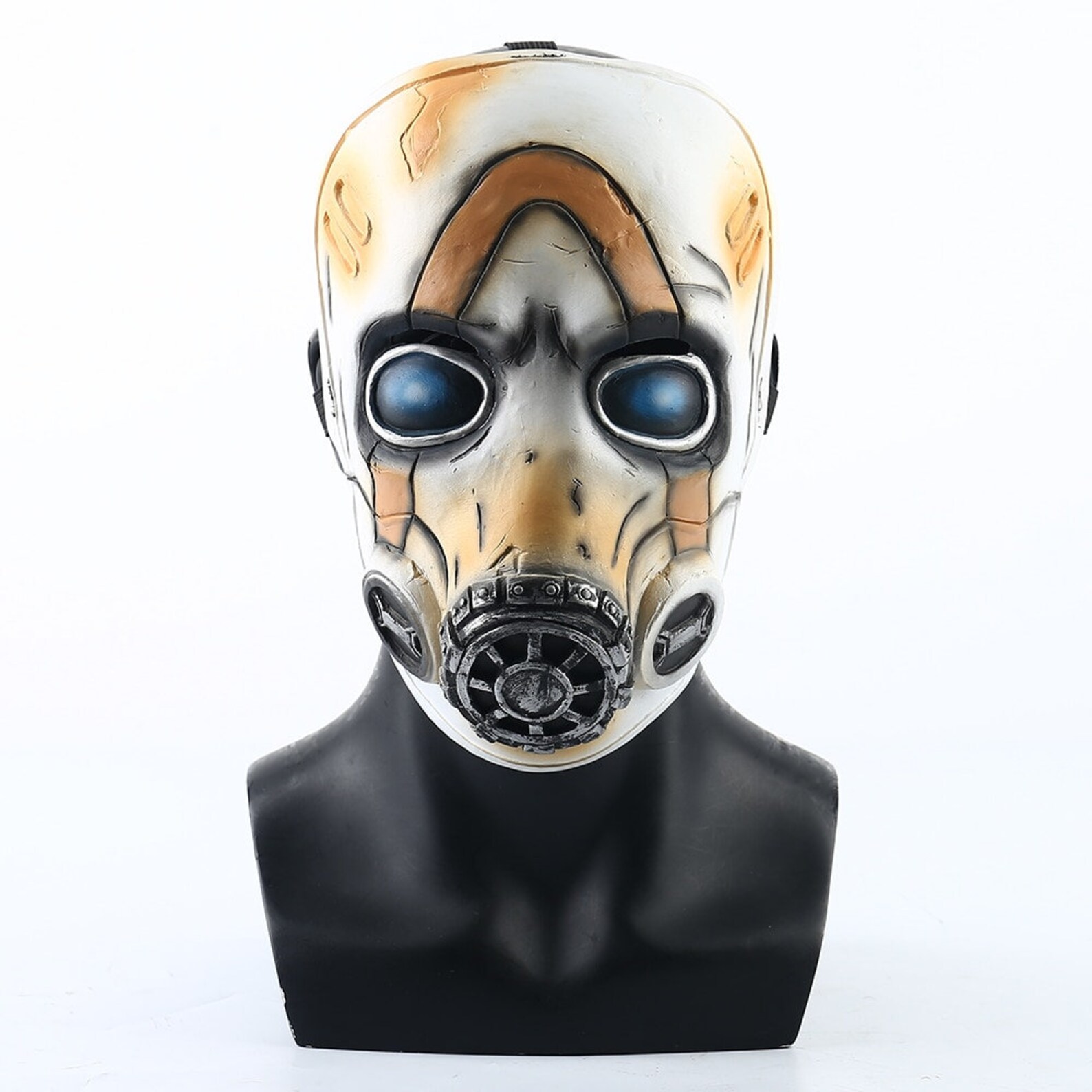 New Game Psycho Mask Cosplay Psycho Latex Face Mask Halloween Etsy