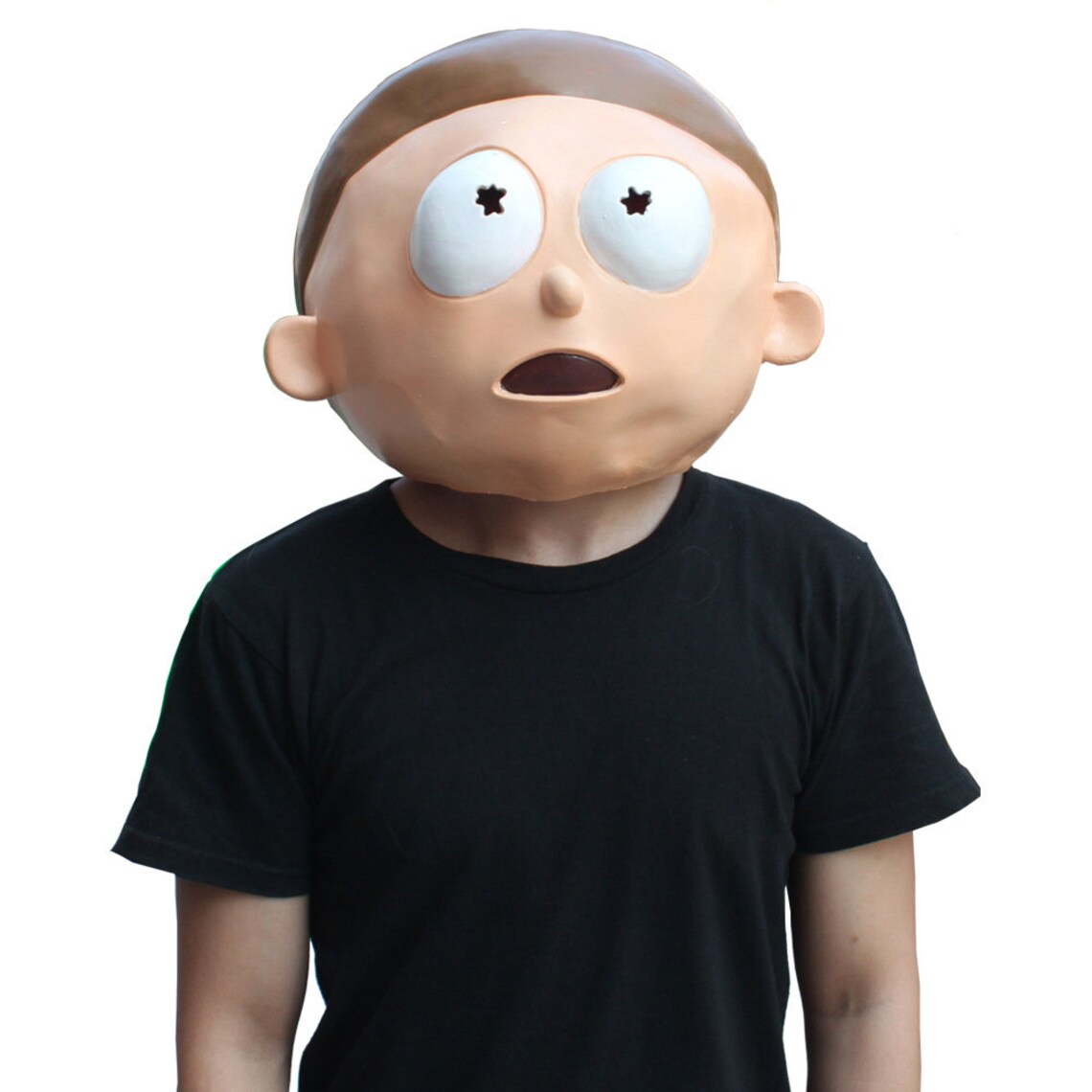 Professor Rick and Morty Latex Mask Head Halloween Party Cos Etsy