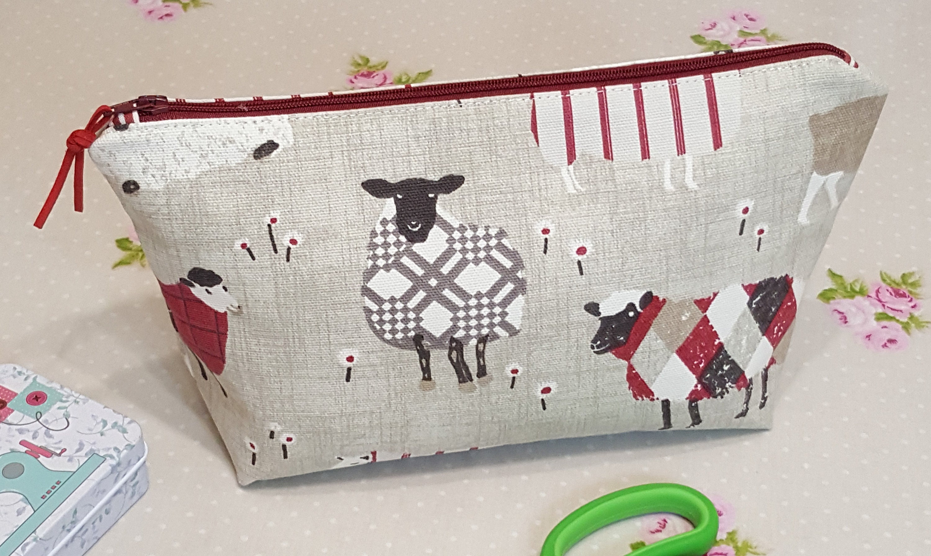 Large Sewing Notion Case / Notions Bag / Notion Pouch / Etsy