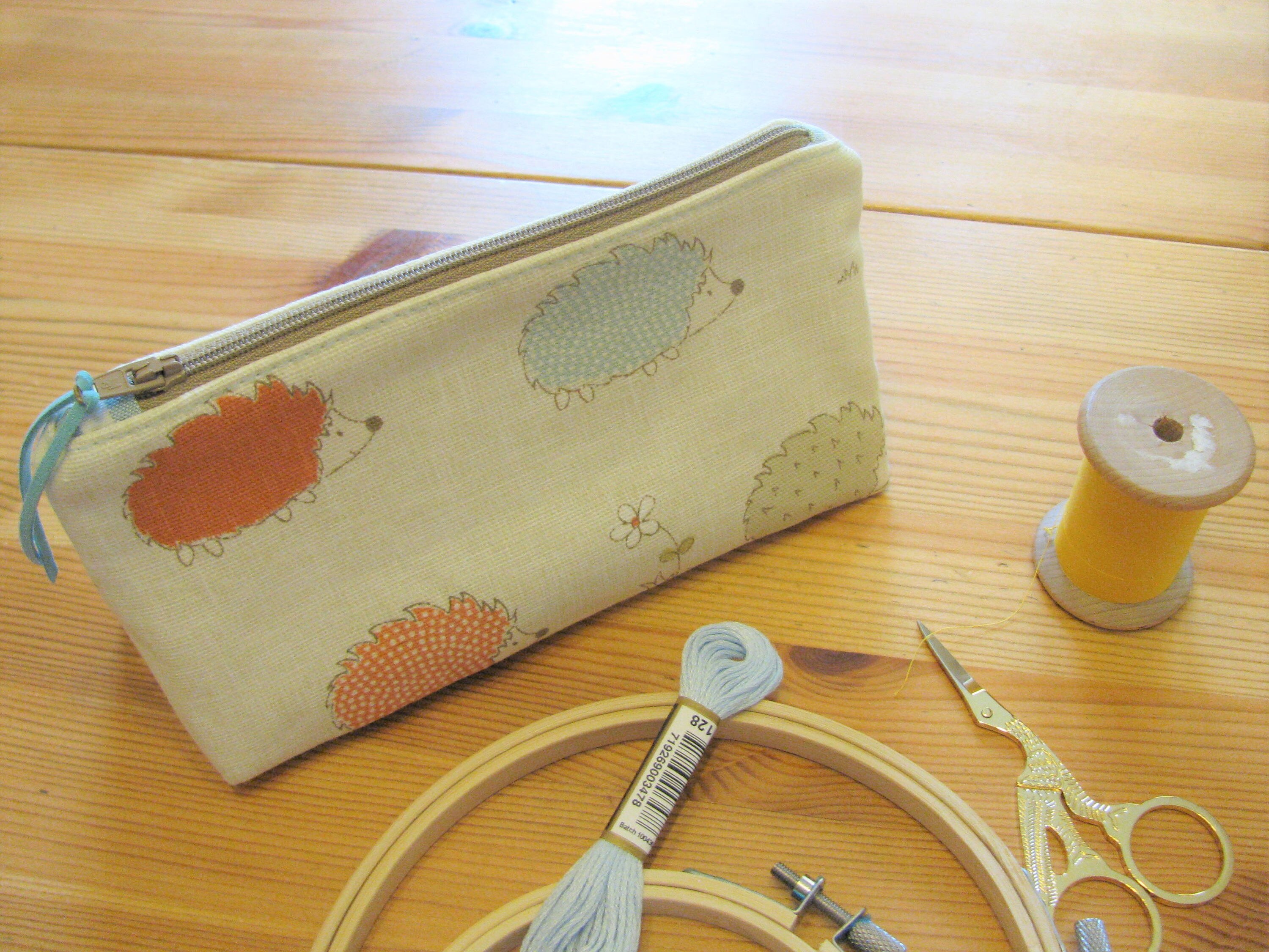 Sewing Notion Case / Notions Bag / Make Up Bag / Accessory Bag Etsy