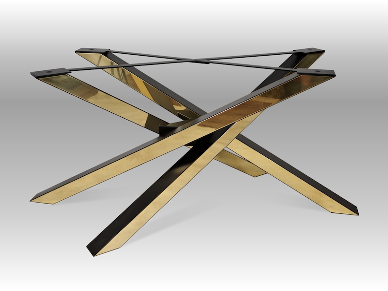 Brass Table Legs brass Brass Legs Additional Connecting Etsy UK