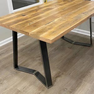 Table Legs, Table, Metal Legs, Dining Table, Desk Legs, Desk, Furniture Legs, Steel Legs, Industrial Table, Set of 2,  YAKO 80.20