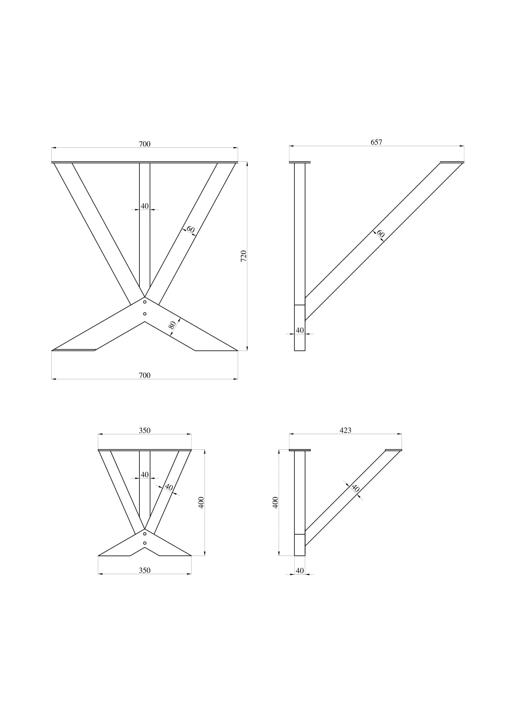 Desk Legs Table Legs Metal Legs Table Dining Table Etsy