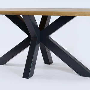 Table Base, Pedestal, Dining Table Base, Metal Table Base Powder Coated  Height XSAVIER 100.80