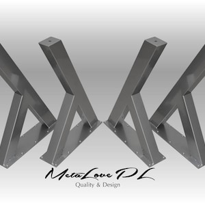 Table Legs, Metal Steel Legs, Industrial Table, DIY, Reclaimed Table, Set of 4, YES 80.60