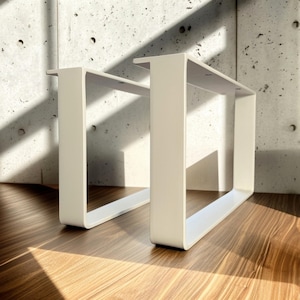 高さ25cmのモダン家具脚、キャビネット脚、テレビ台ベース、CRUDO 40.5