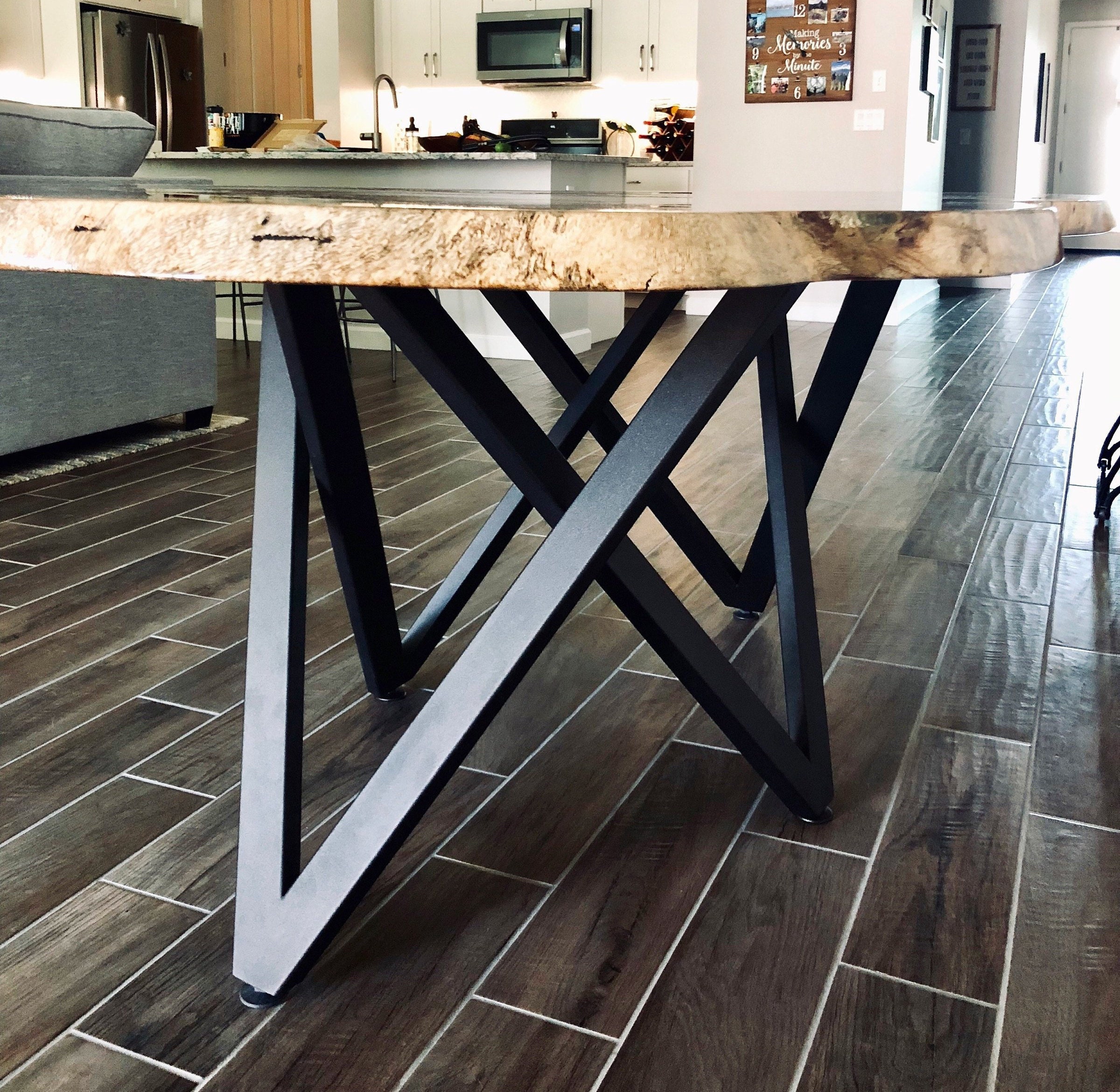 Modern Table Base Pedestal Dining Table Base Metal Table Base