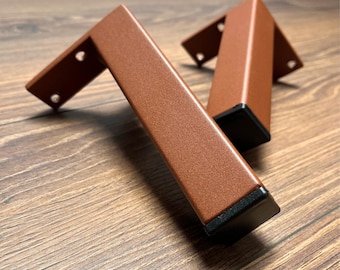 Replacement Steel Cabinet Feet, Mid Century Couch Feet, Bed Legs, TV Stand Legs, Nightstand Legs, Furniture Legs, End Table Legs,  JOP 30.30