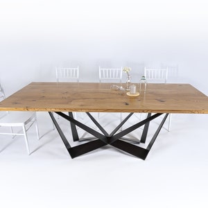 Table, Table Base, Metal Base.Handmade, Furniture, Dining Table Base, Modern Table Base, Metal Table Base, Dining Table Legs ZIZUU