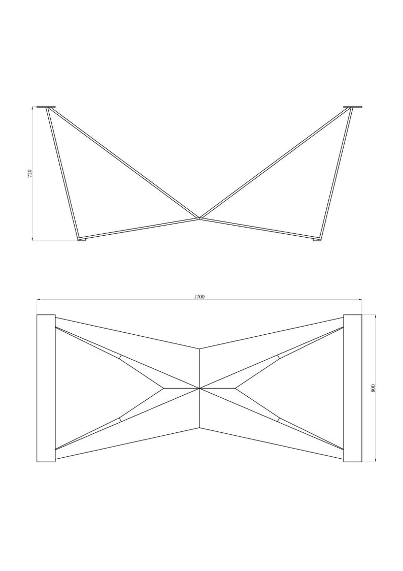 Table Table Base Metal Base.handmade Furniture Dining - Etsy